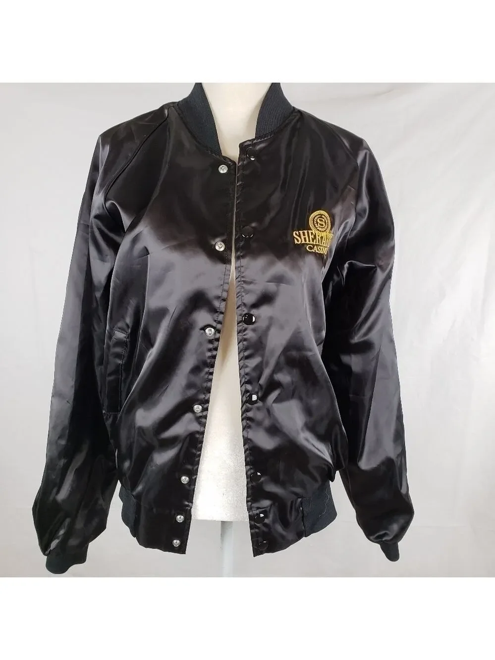 Vintage Sheraton Casino Satin Jacket M 38-40 Unise